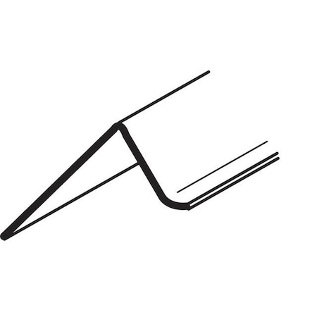 Strybuc Metal Glazing Bead Black 65-145B